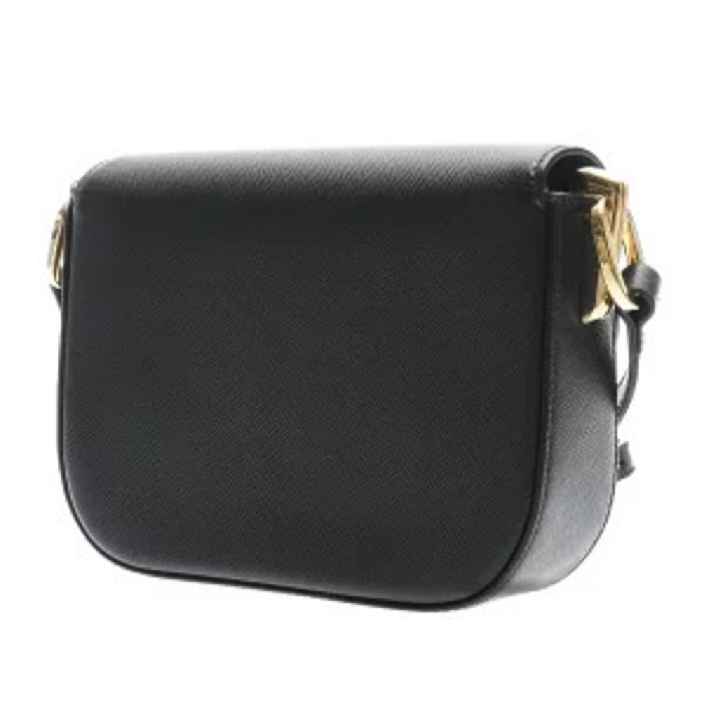 Prada Leather Black Shoulder Bag Saffiano
